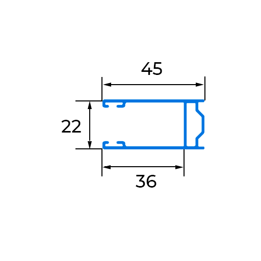 U-45x22