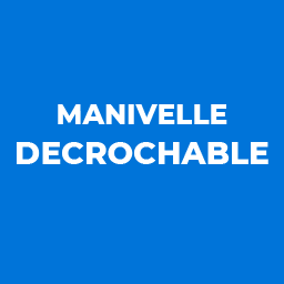 Manivelle décrochable
